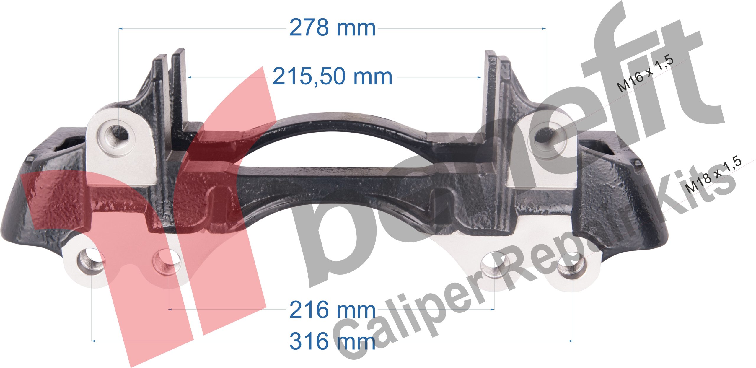Caliper Carrier For SAF Axle