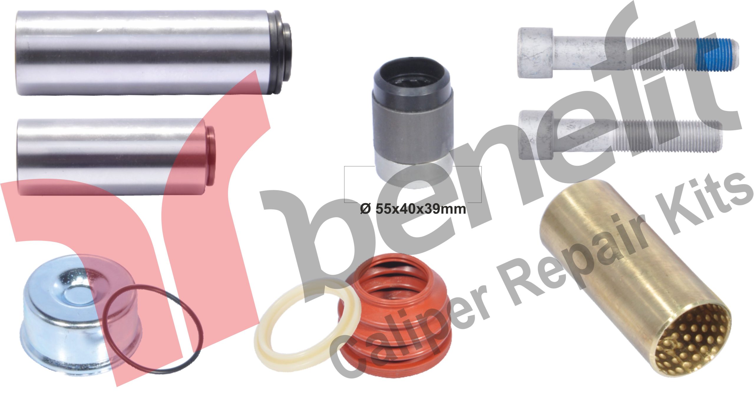 Kaliper Perno Tamir Takımı