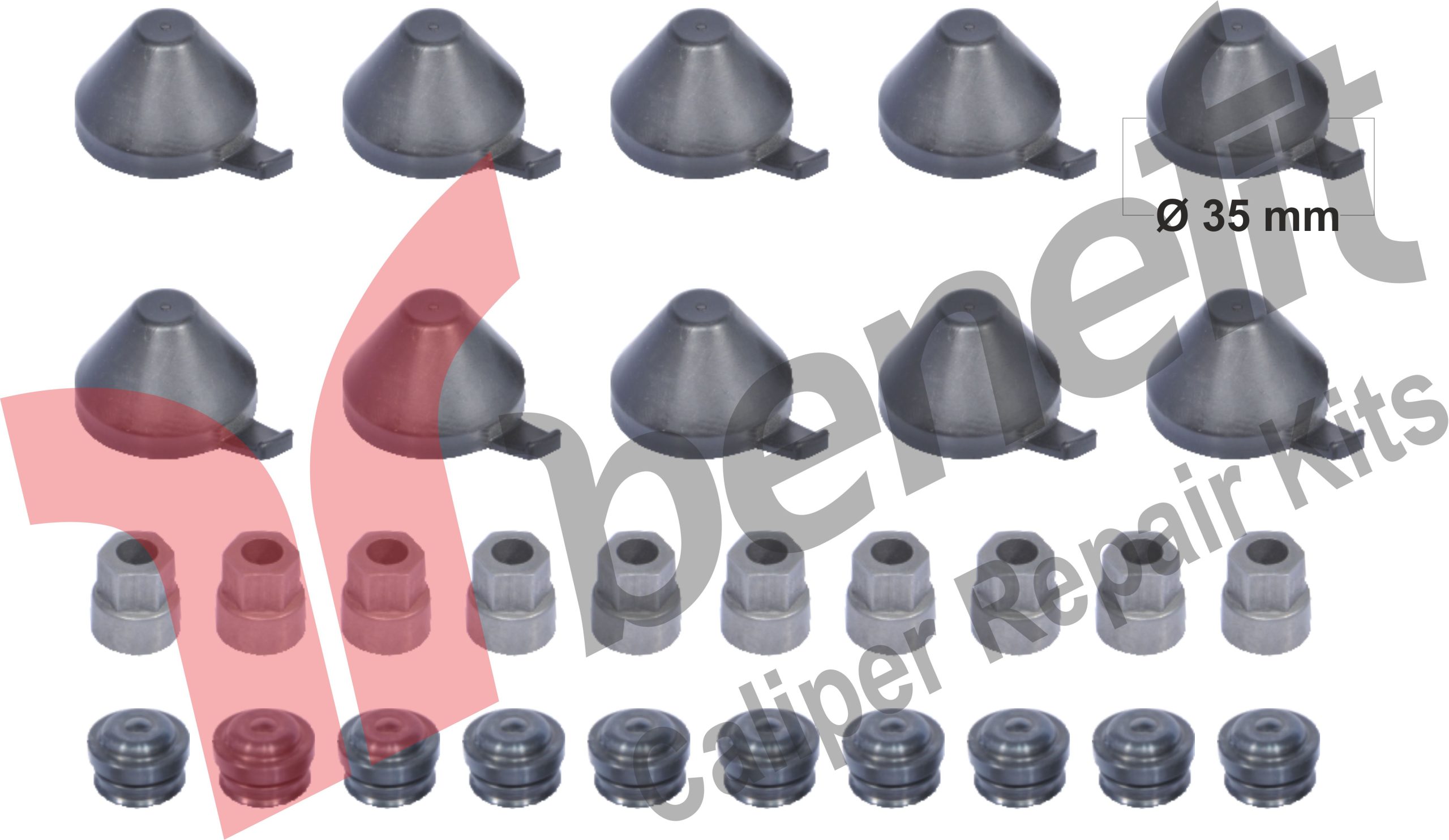 Caliper Cover Set 35mm