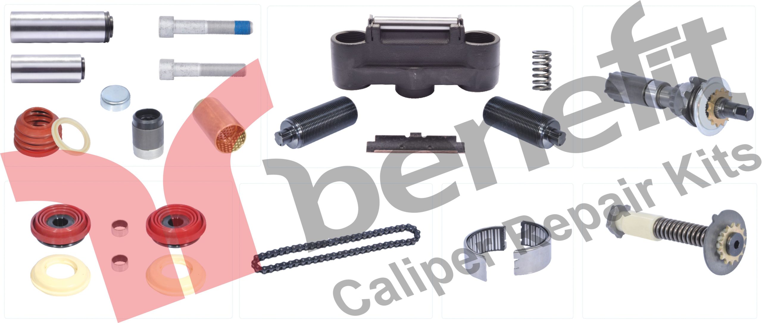 Yeni Model Man Tga Kaliper Tamir Takımı Komple