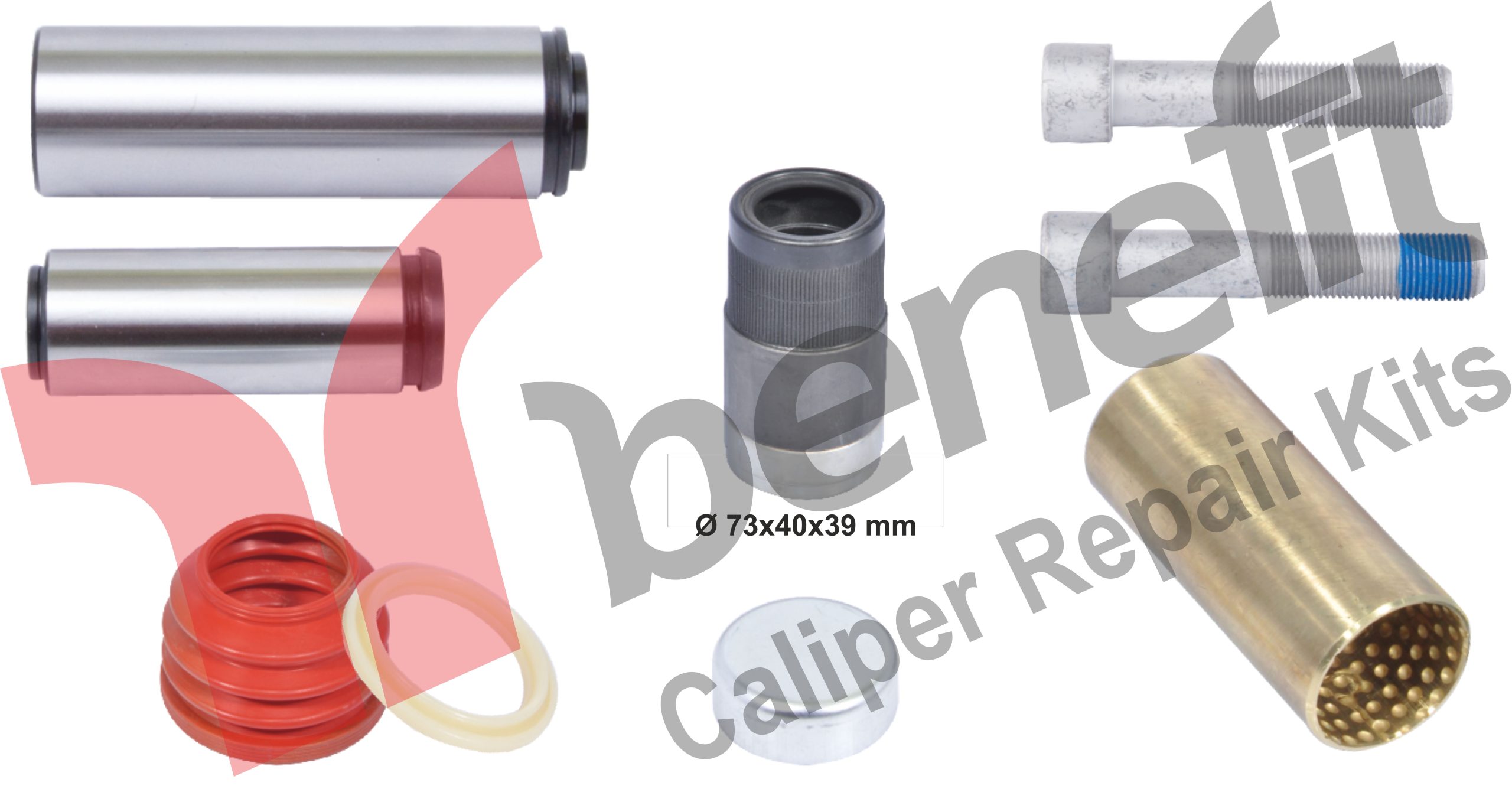 Kaliper Perno Tamir Takımı