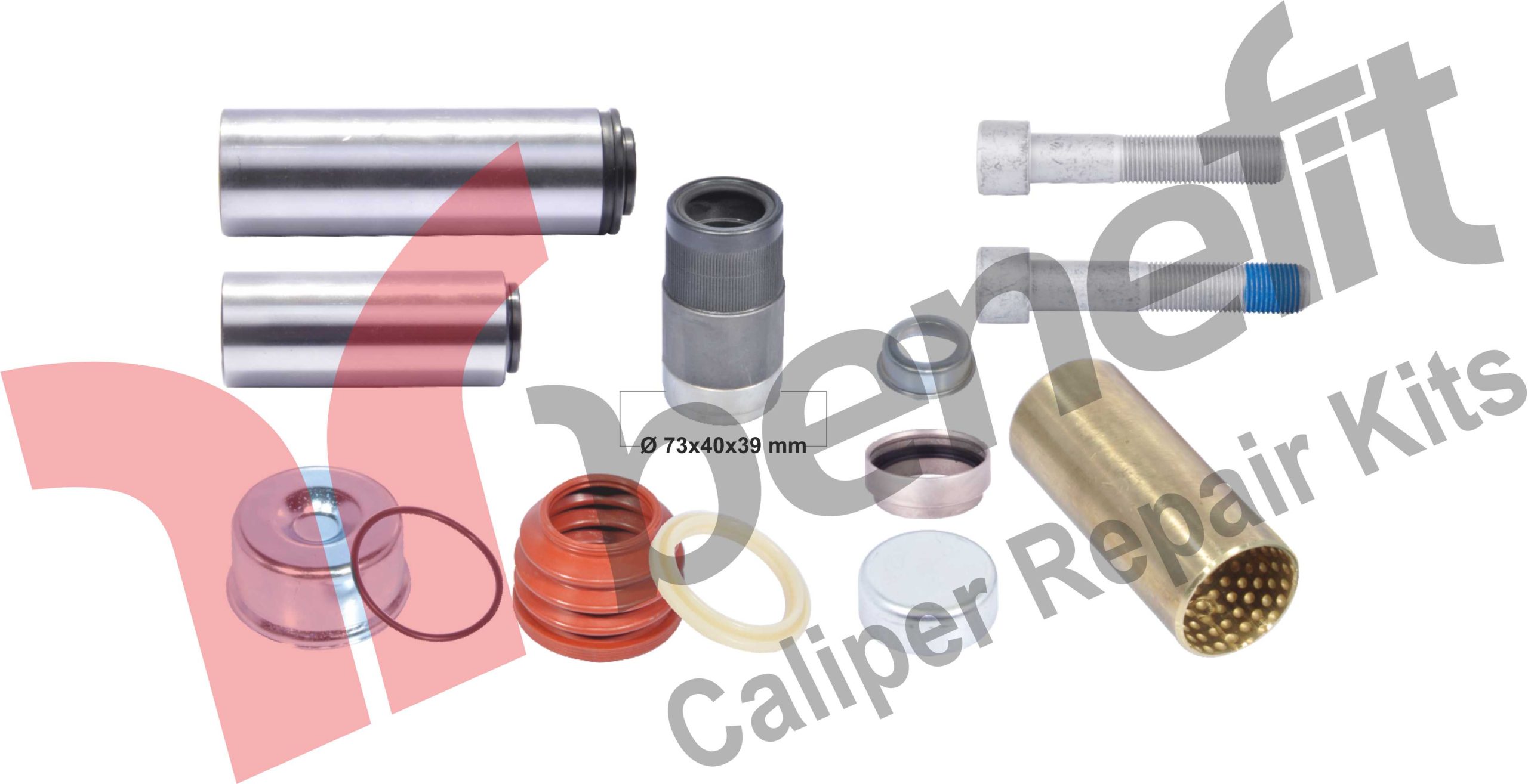 Kaliper Perno Tamir Takımı