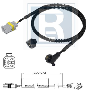 Sensör Kablosu Soketli 2,00 Metre