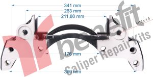 Saf Dingil 19,5 Jant Kaliper Semeri