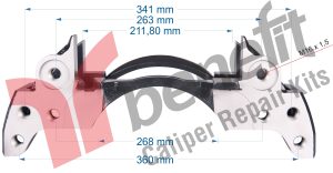 Saf Dingil 19,5 Jant Kaliper Semeri