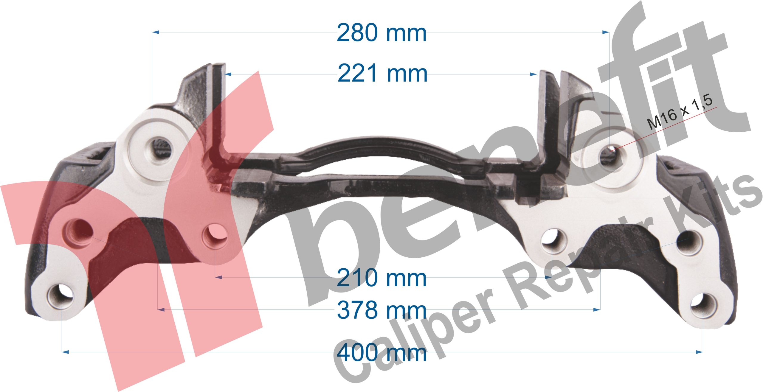 Скоба суппорта 3a Mercedes правая
