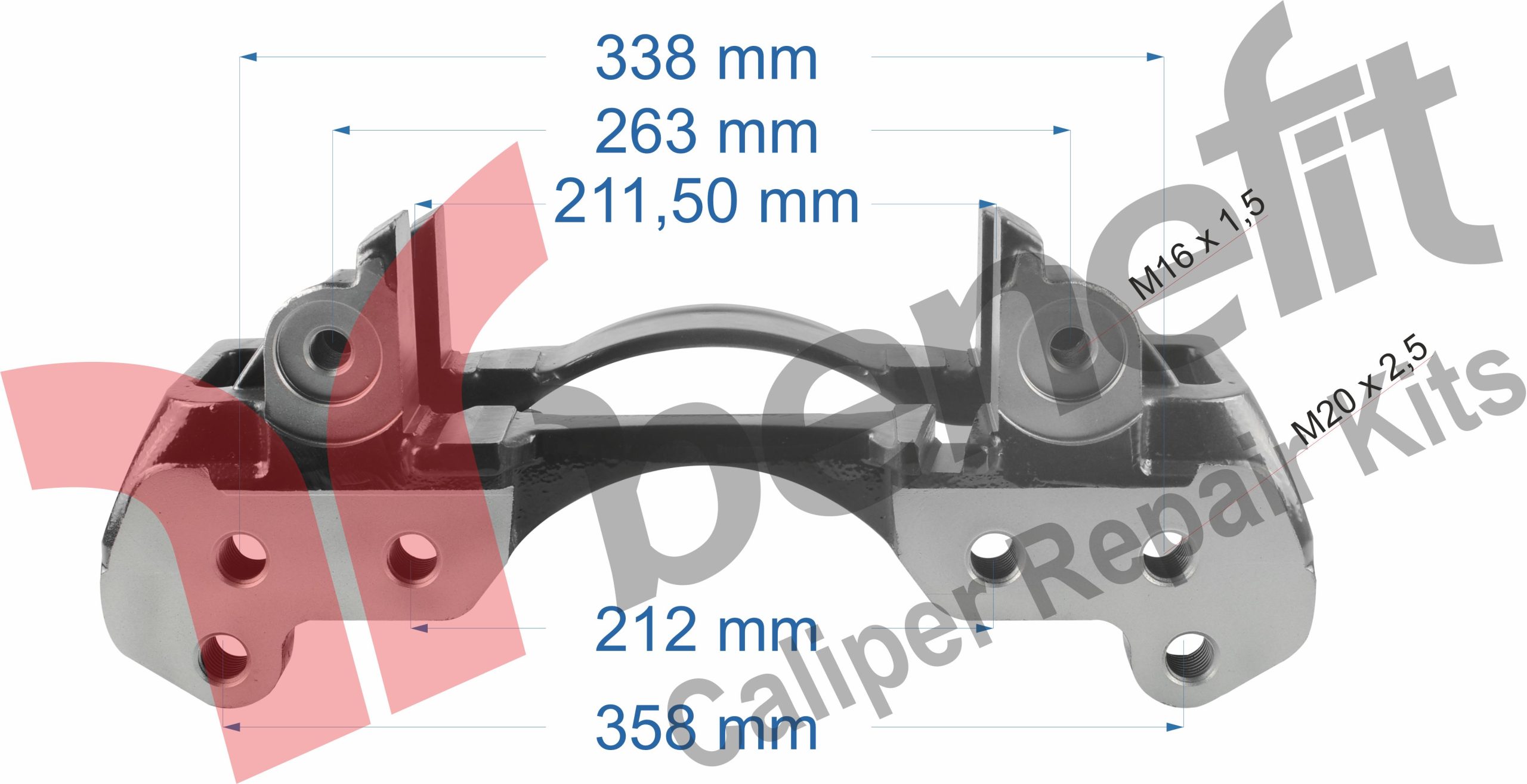 Caliper Carrier -R- for Hendrickson