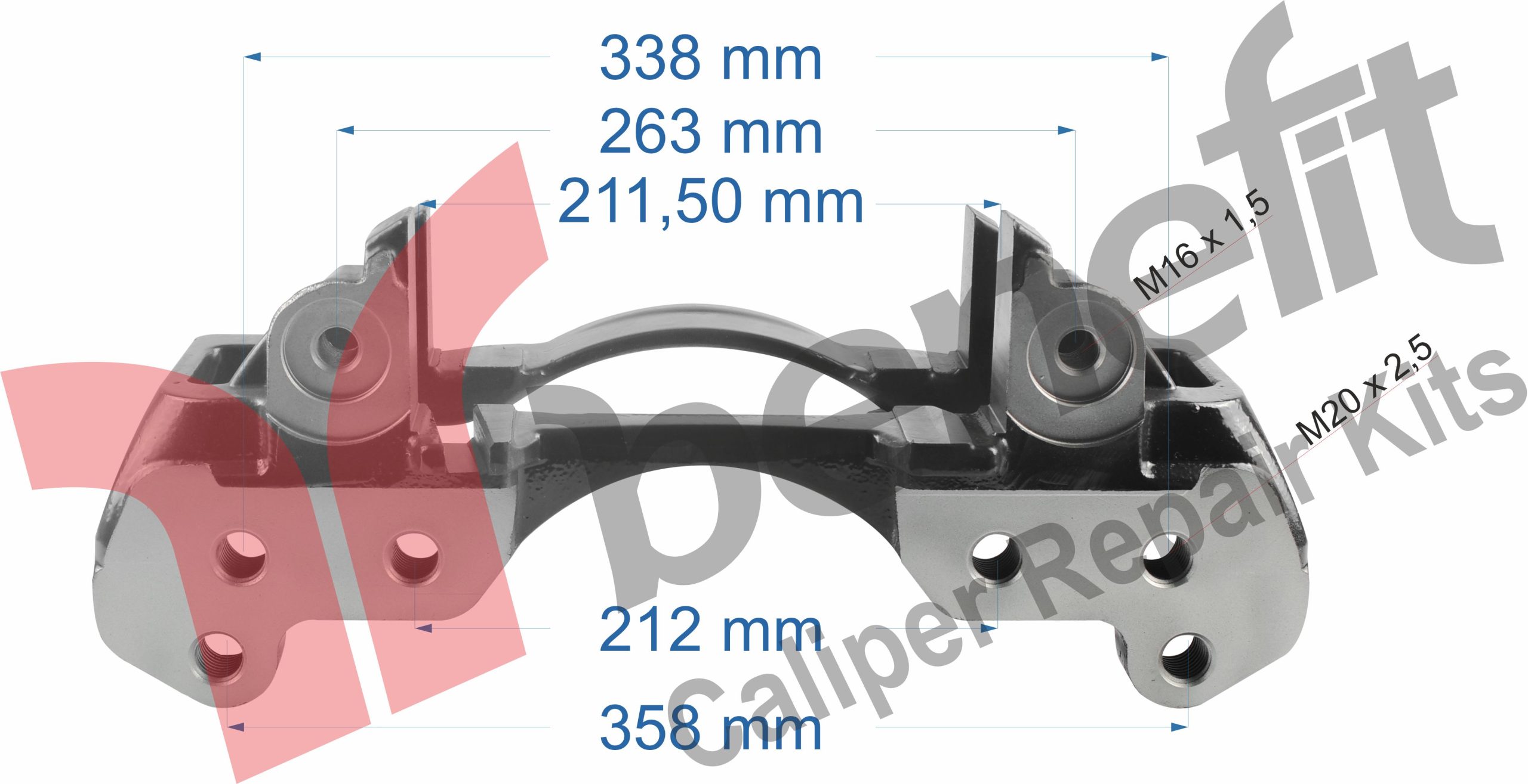 Caliper Carrier -L- Hendrickson