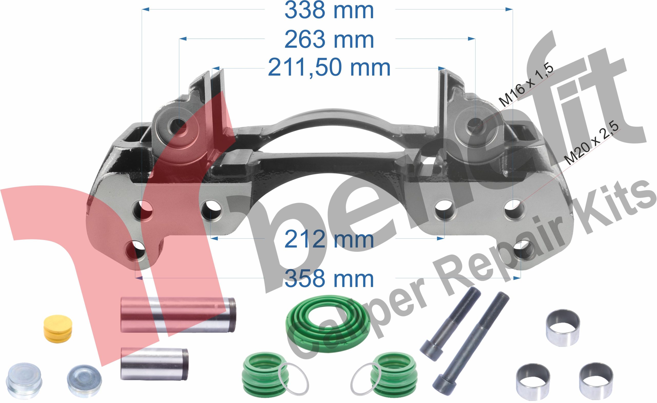 Caliper Carrier Kit -R-