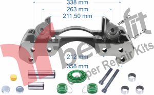 Kaliper Semer Takımı Sol