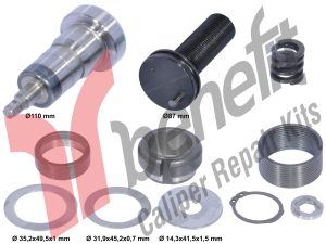 Kaliper Ayar Mekanizma Pul Takımı