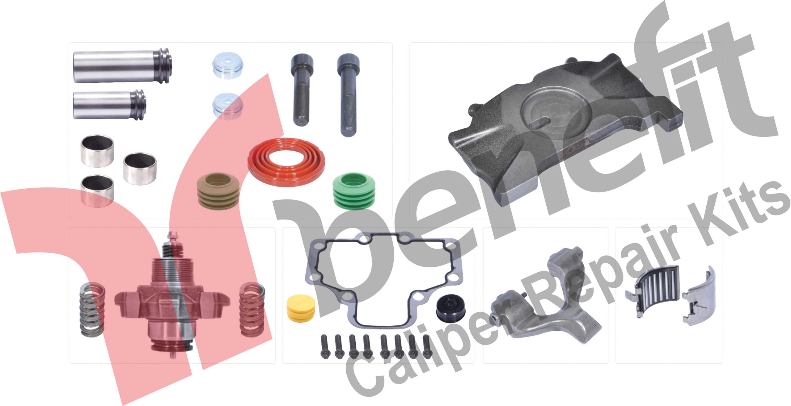 12-153 Man Kaliper Tamir Takımı Komple Sağ