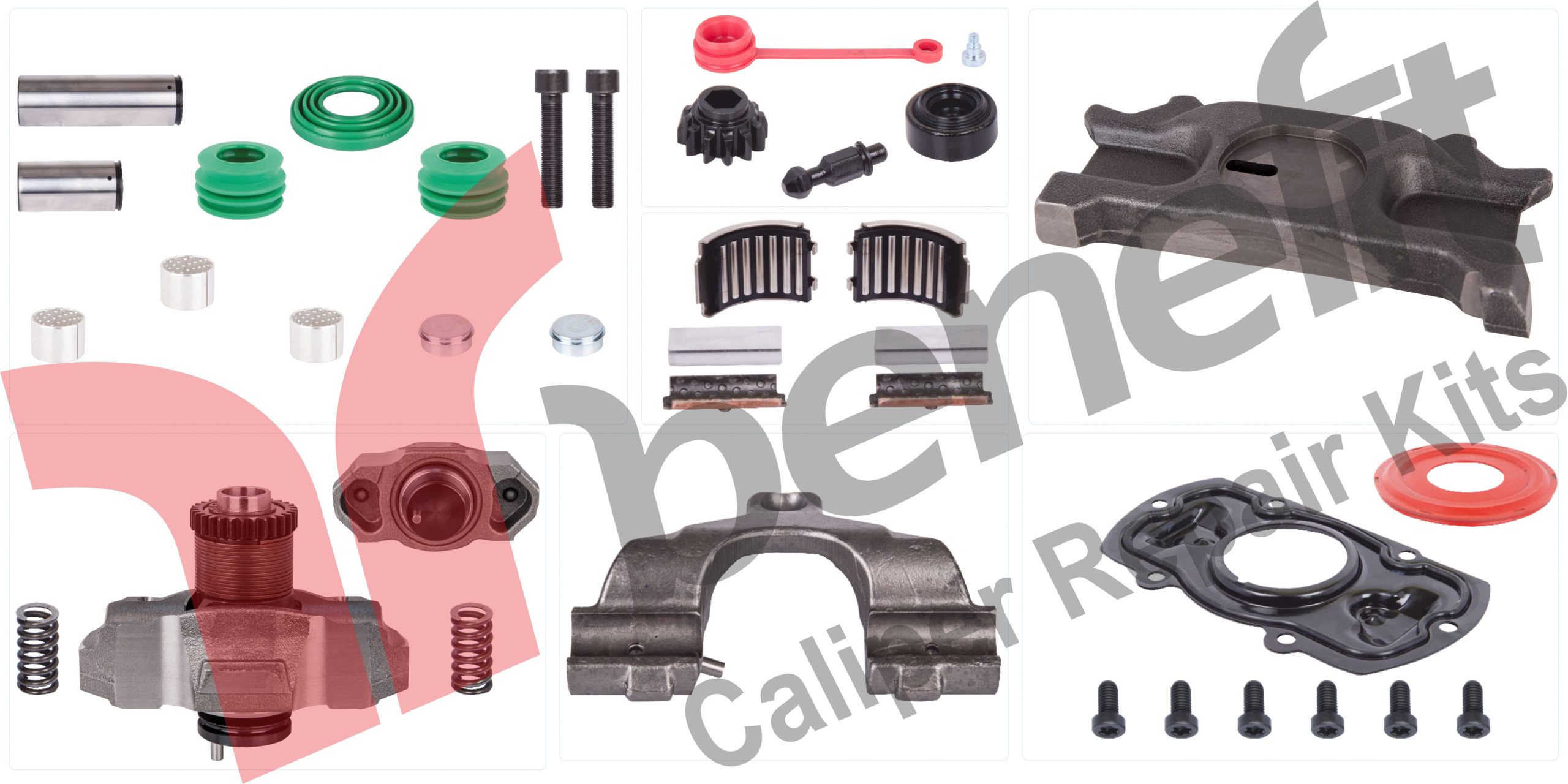 Caliper Repair Kit Complete For Renault -R-