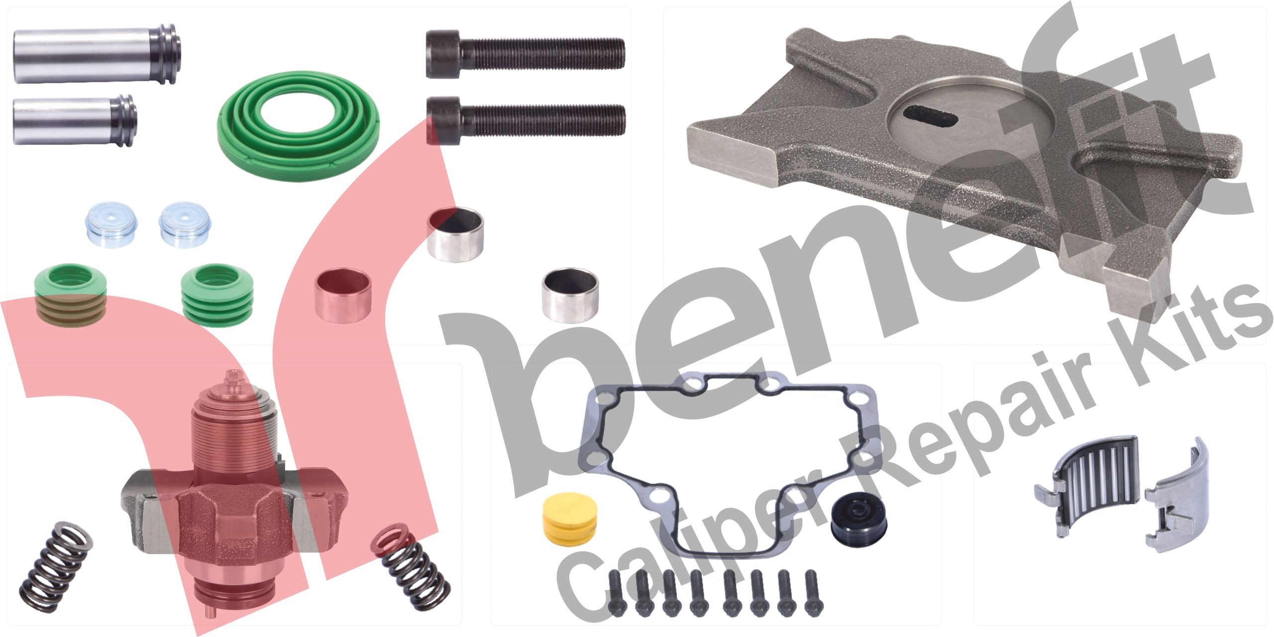 Caliper Repair Kit Complete For GAZ - R -