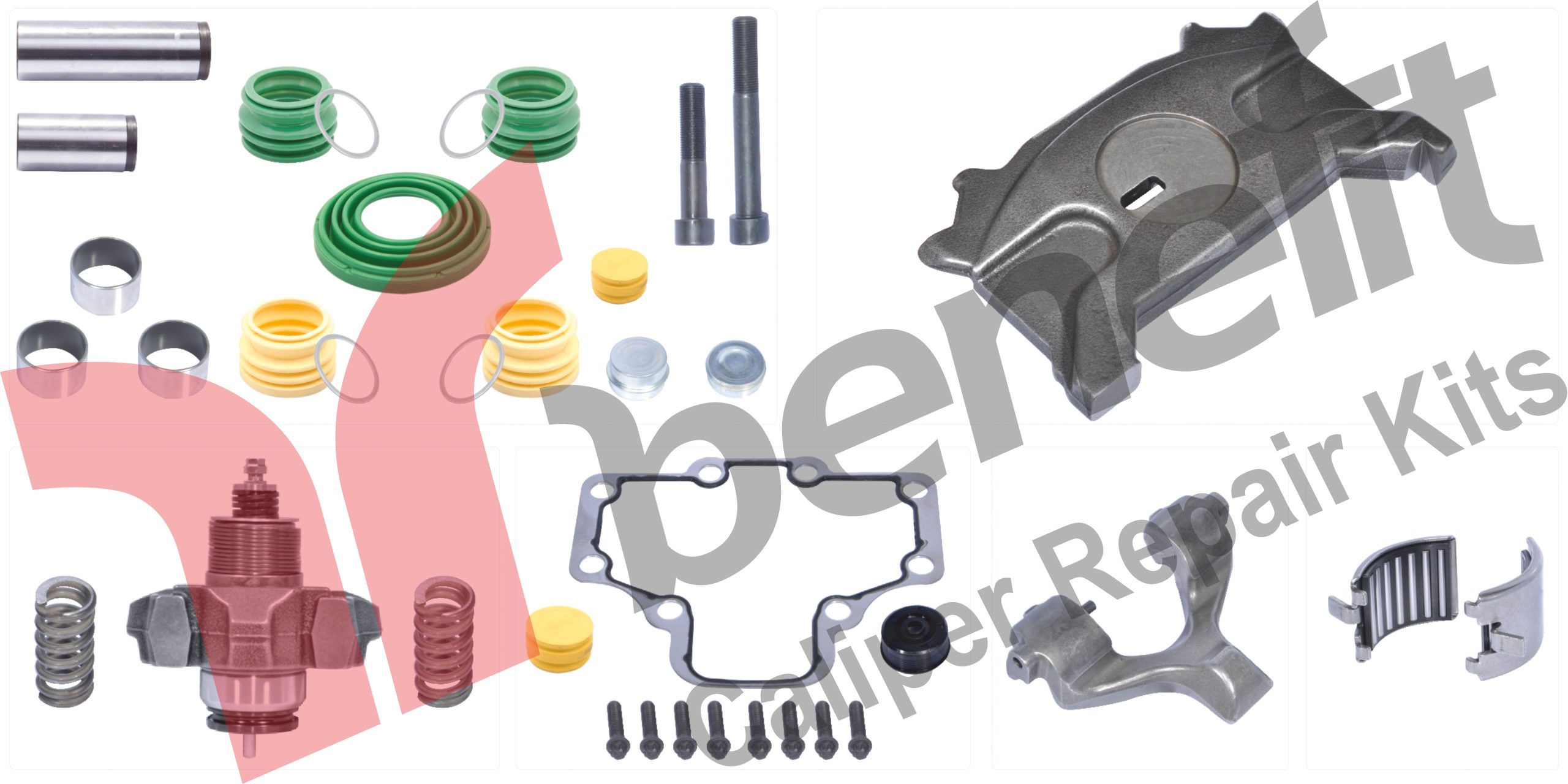 Kaliper Tamir Takımı Komple Saf Dorse Sağ