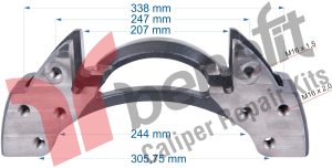 Dx195 Kaliper Semeri