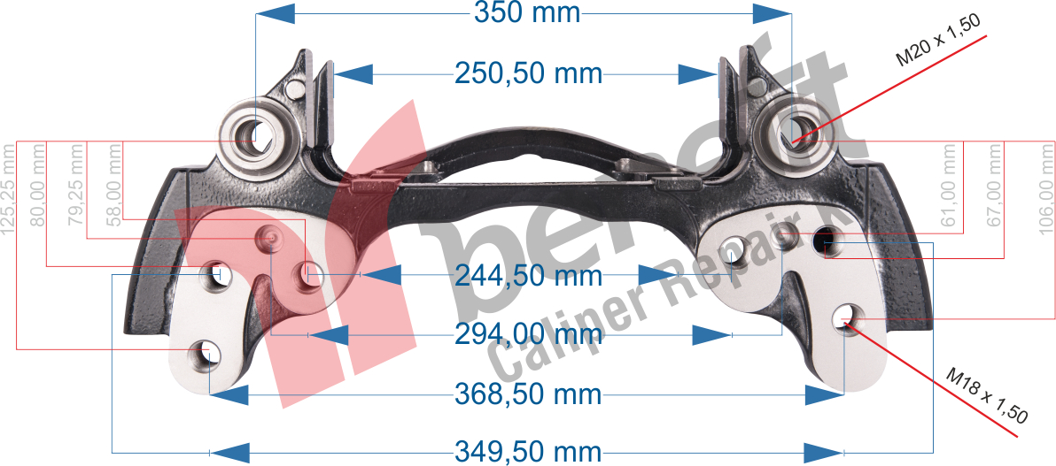 Eski Model Renault 380-400 Kaliper Semeri