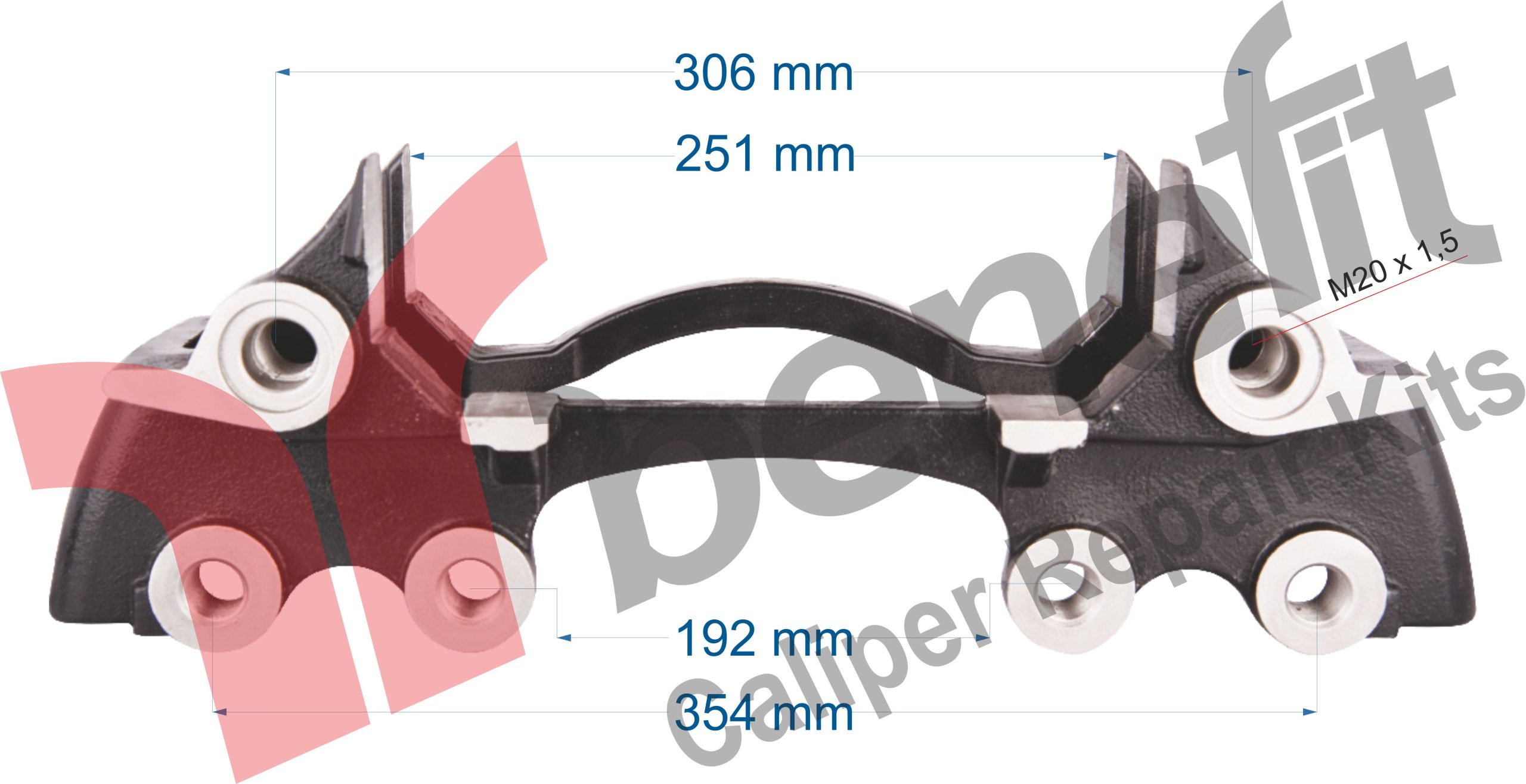 Kaliper Semeri 19,5 Jant Lisa
