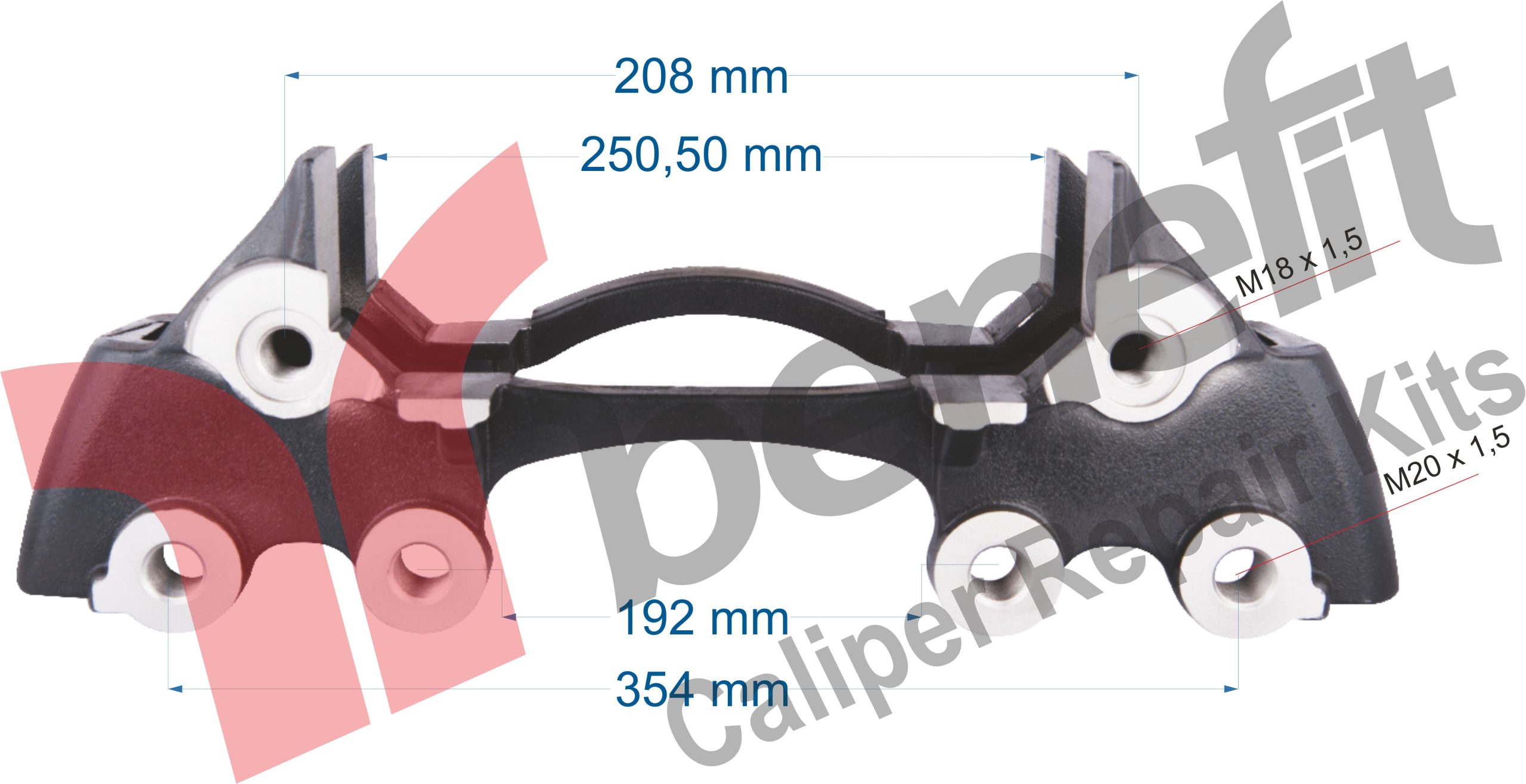 Kaliper Semeri 22,5 Jant Lisa