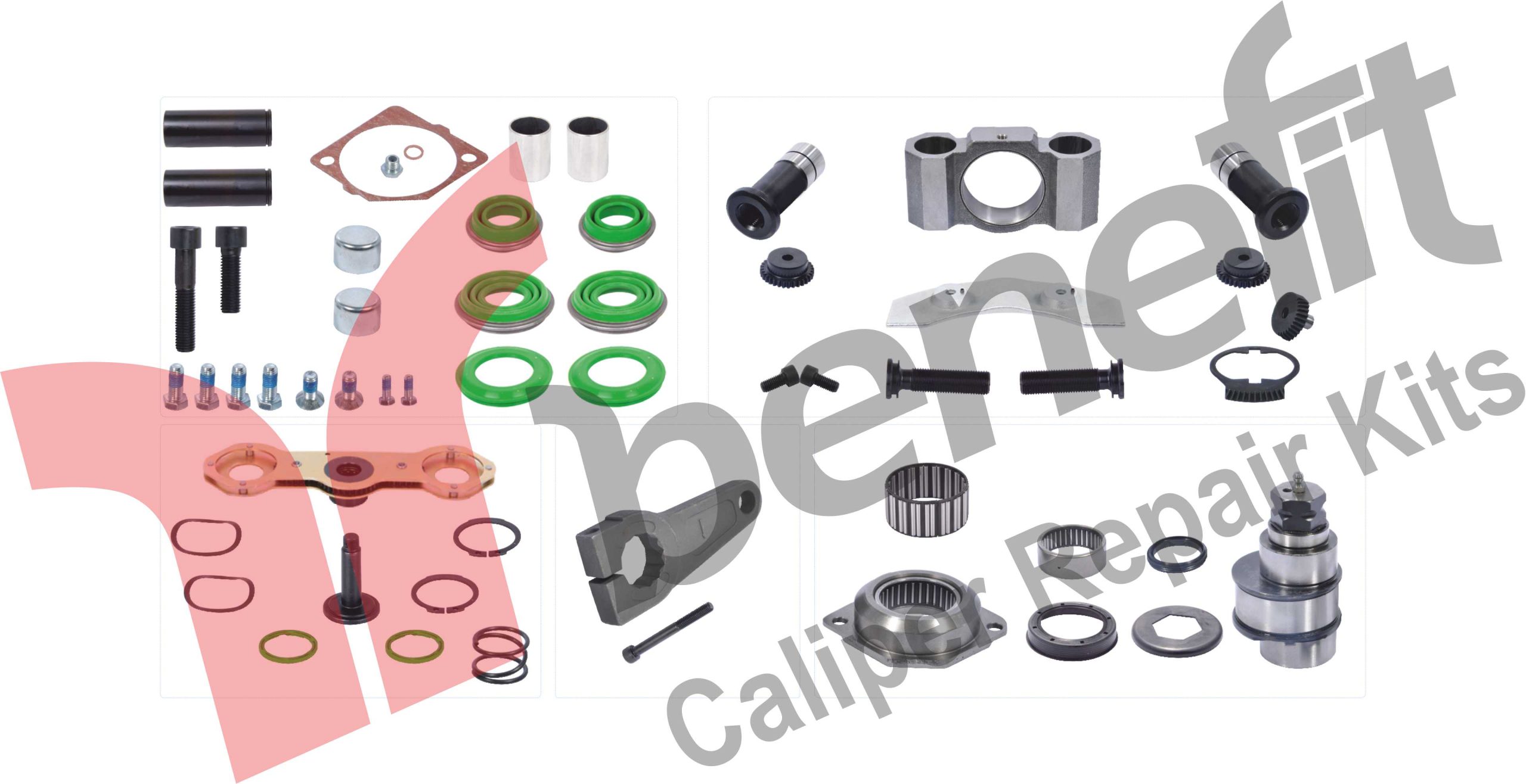 DX225 Kaliper Tamir Takımı Komple Sağ