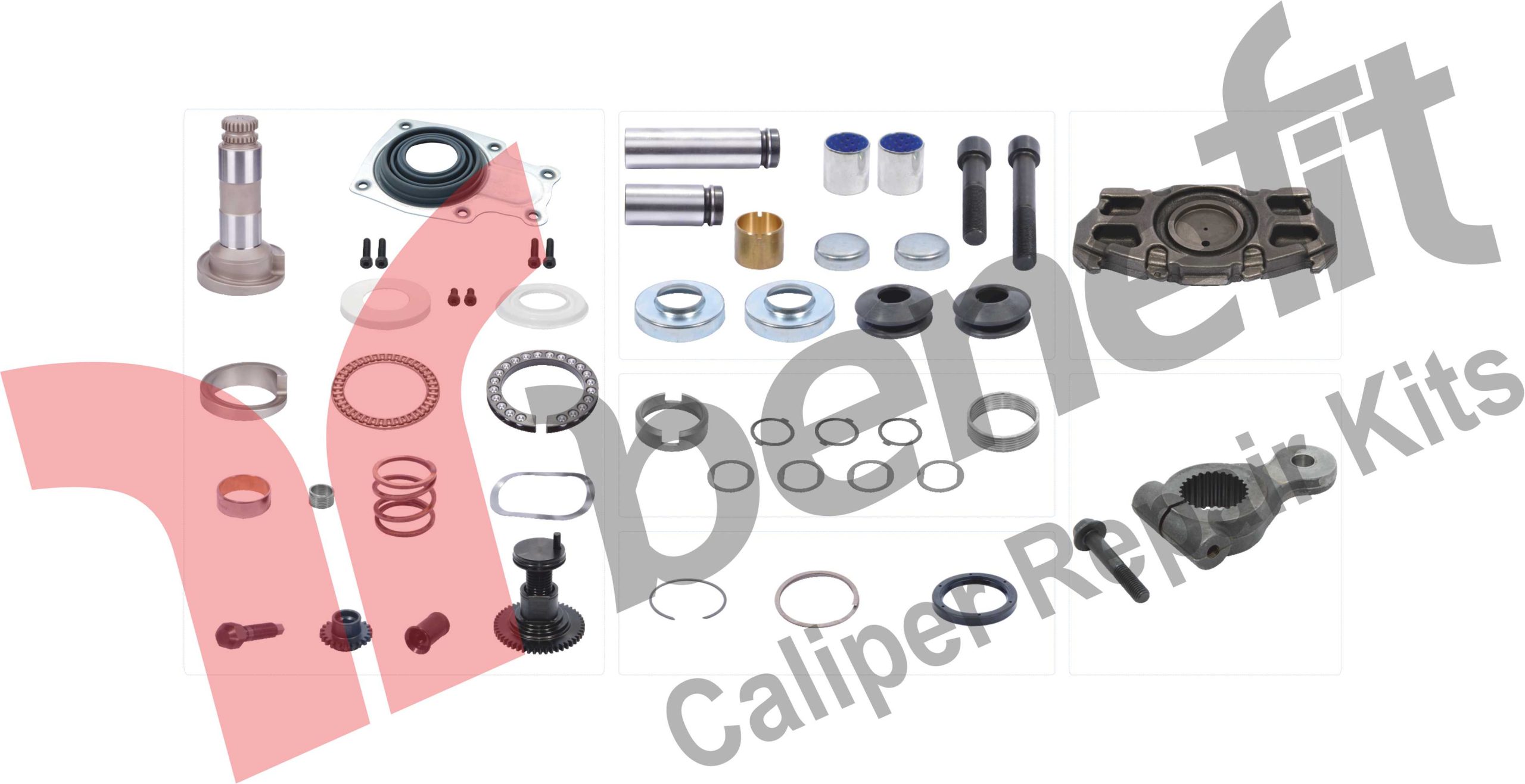 D3 Caliper Repair Kit Rear -R-