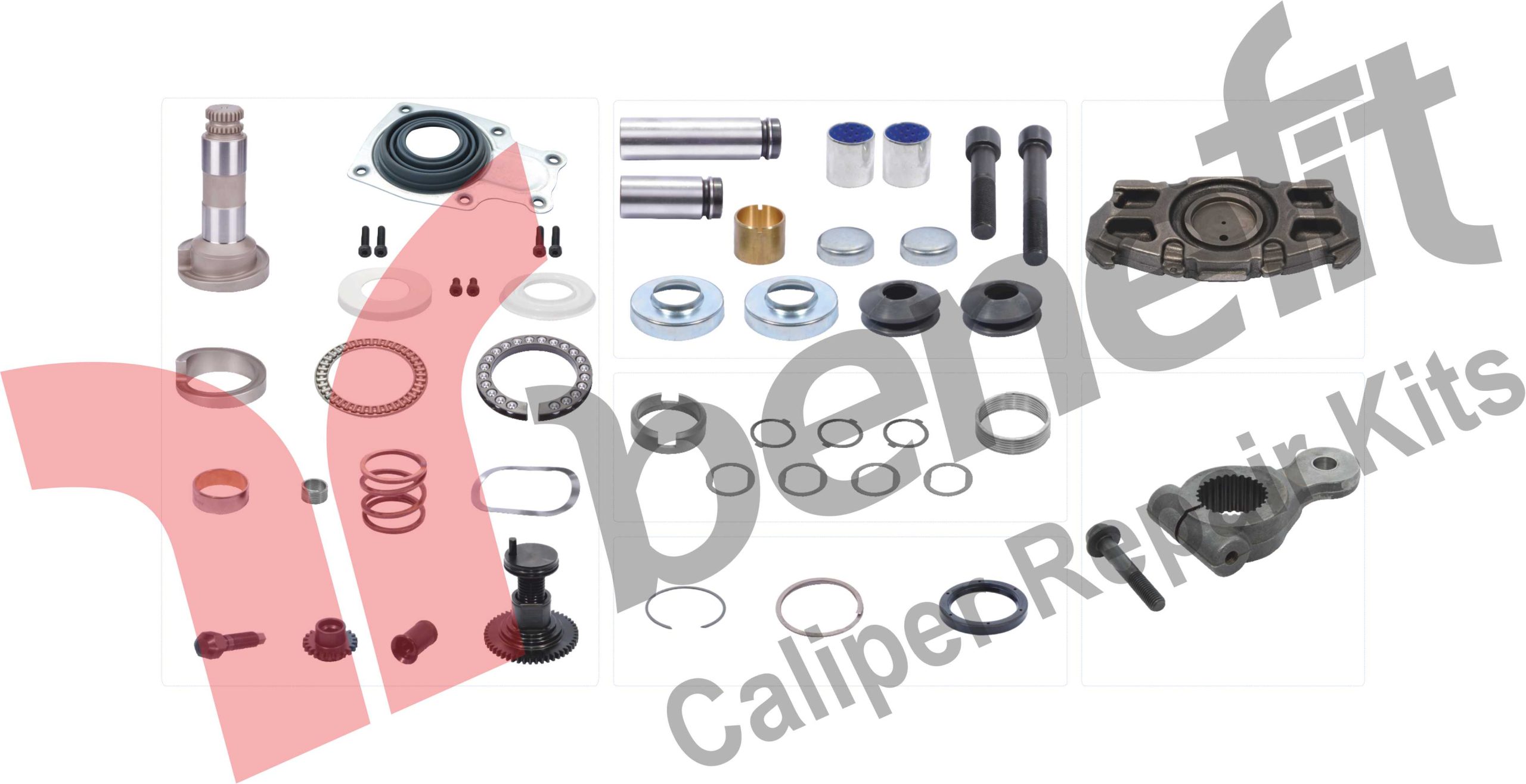 D3 Kaliper Tamir Takımı Komple Ön Sol