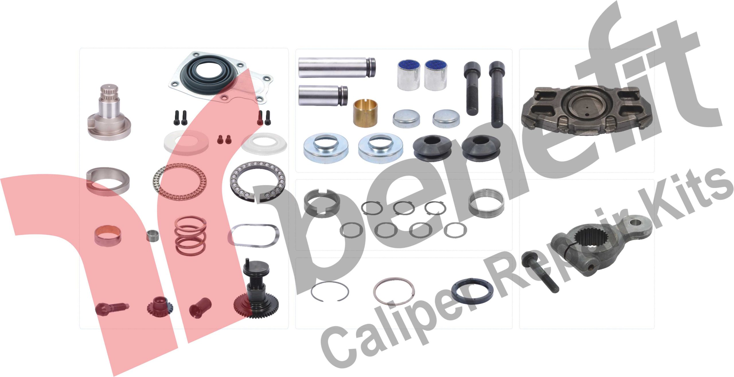 D3 Caliper Repair Kit Front -L- 26 Spline