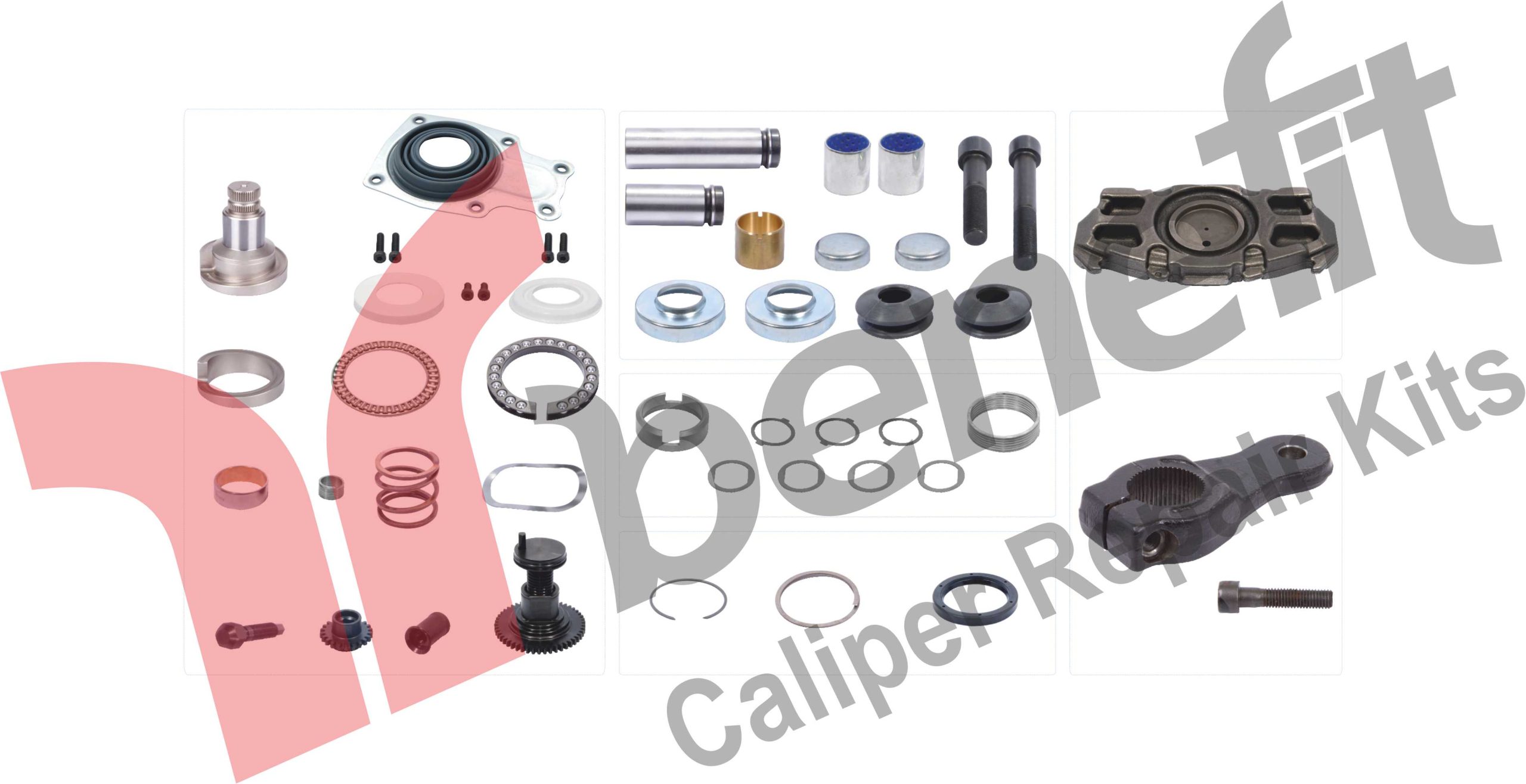 D3 Kaliper Tamir Takımı Komple Arka Sol 48 Diş