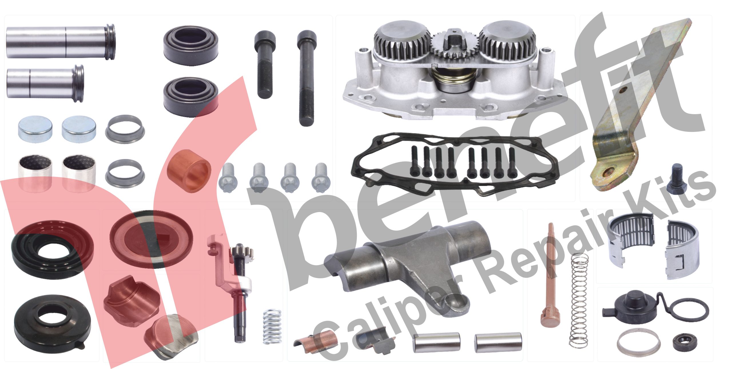 Kaliper Tamir Takımı Komple Volvo FH12 - Ror Axle