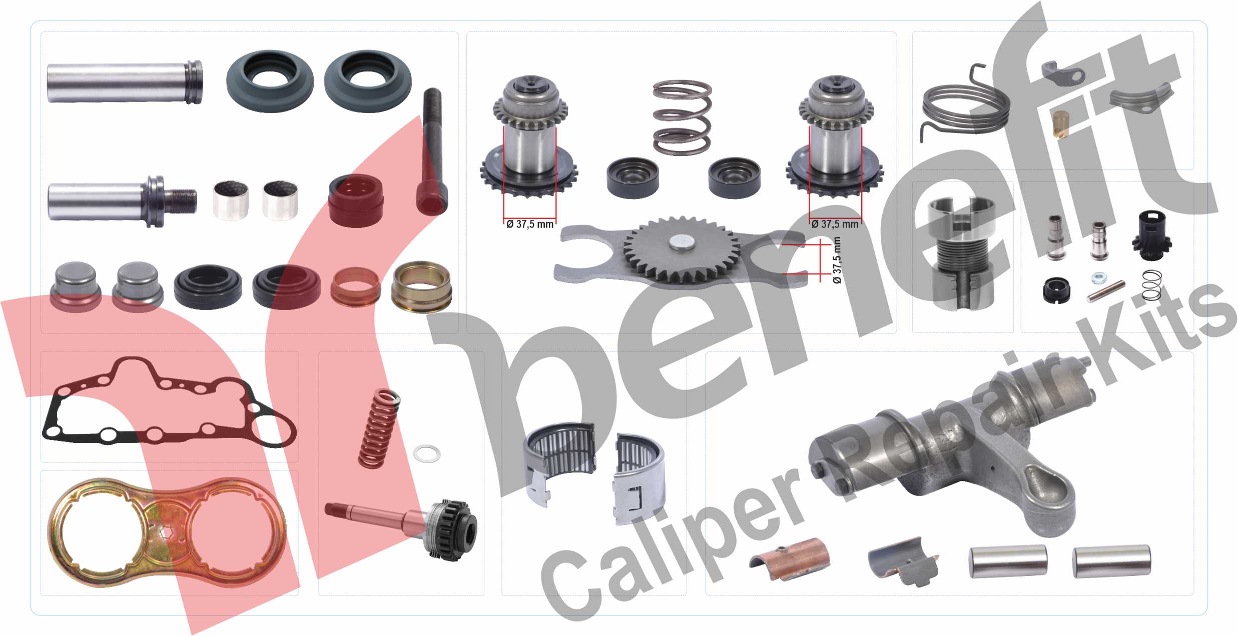 Kaliper Tamir Takımı Komple Sol