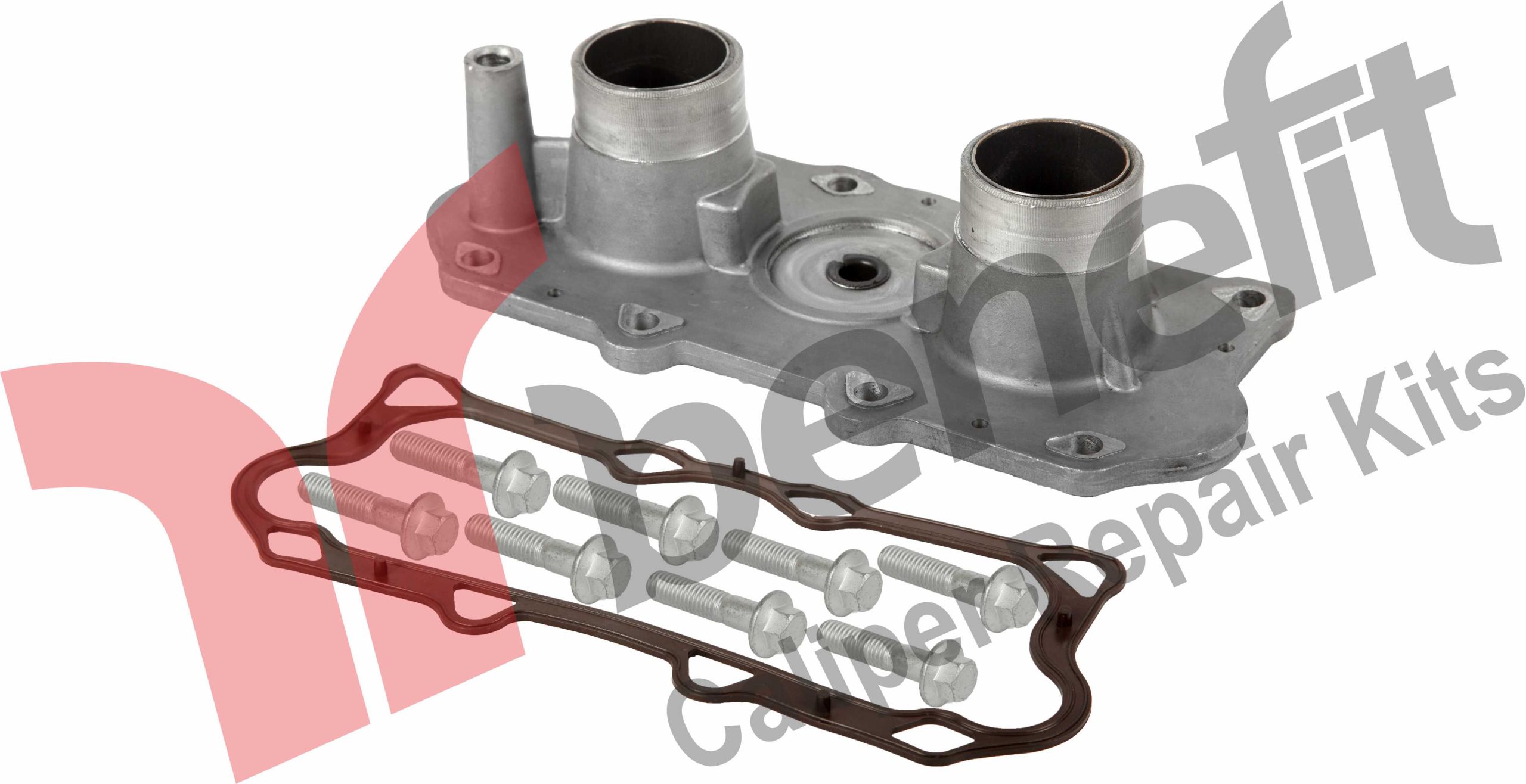 Комплект алюминиевых крышек суппорта – левый