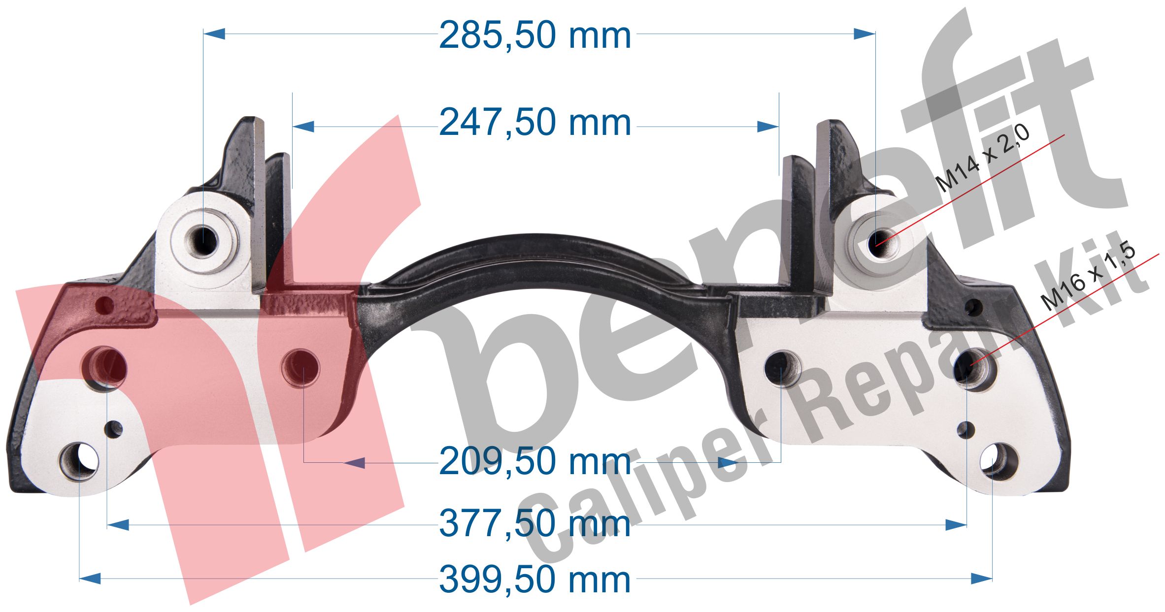 Caliper Carrier For ModulX Gen Series