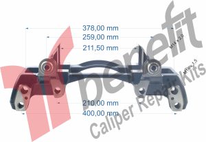 22,5 Haldex Kaliper Semeri