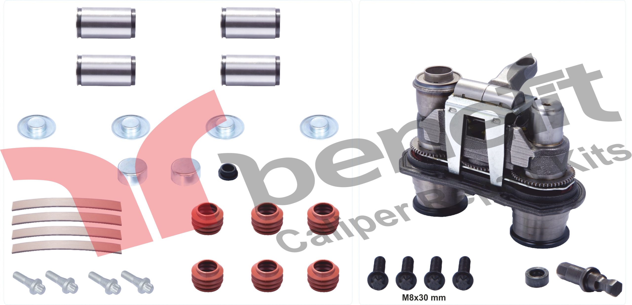 ModulX Caliper Repair Kit Complete