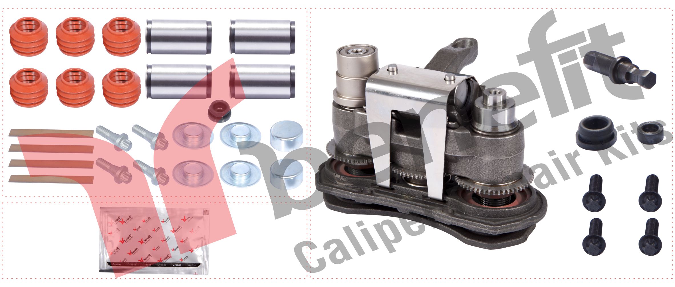 Kaliper Tamir Takımı Komple