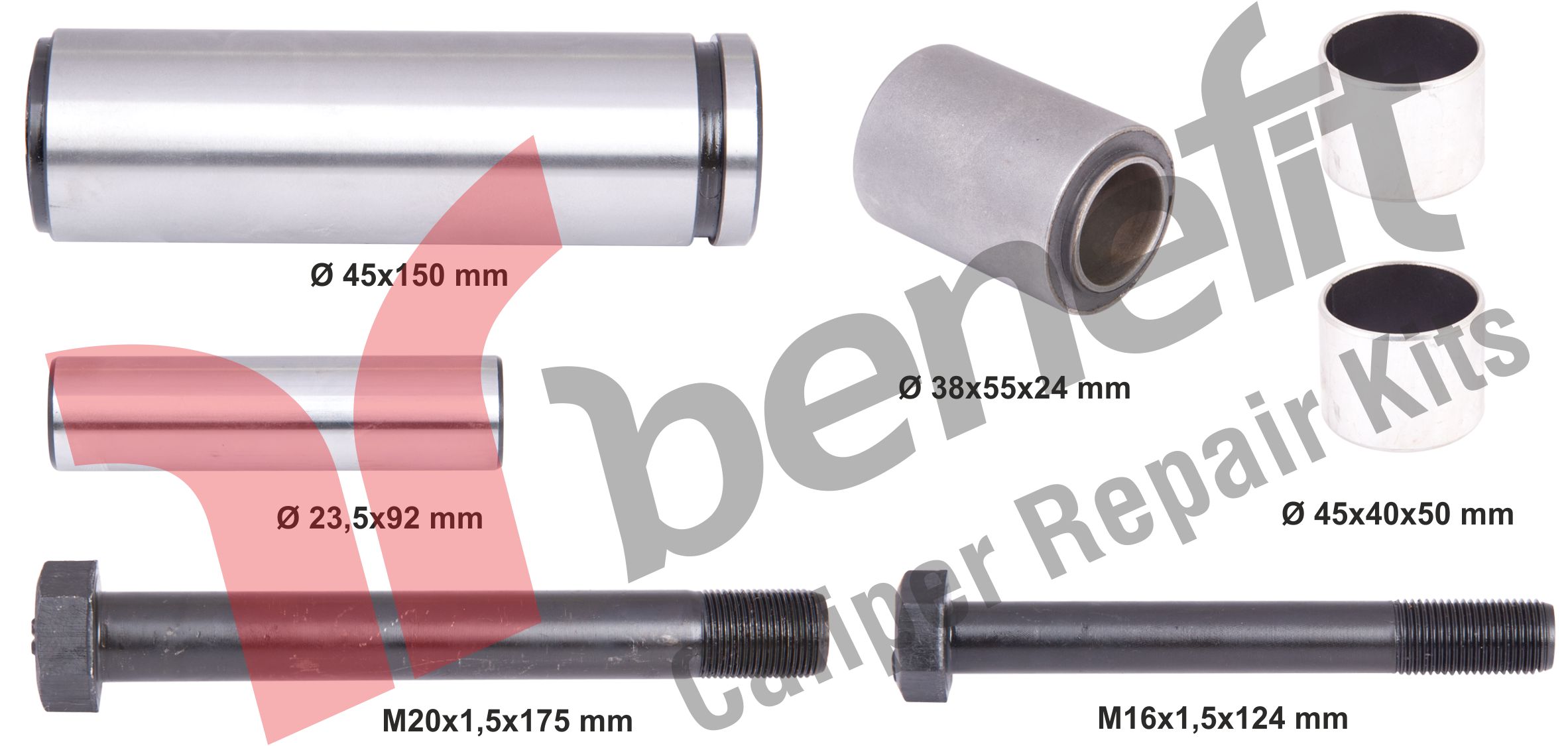 Kaliper Perno Tamir Takımı