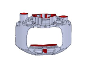 Wabco Pan22 Kaliper Gövdesi Sol