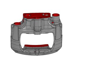 4140 Mercedes Arka SL7 Serisi Kaliper Sağ