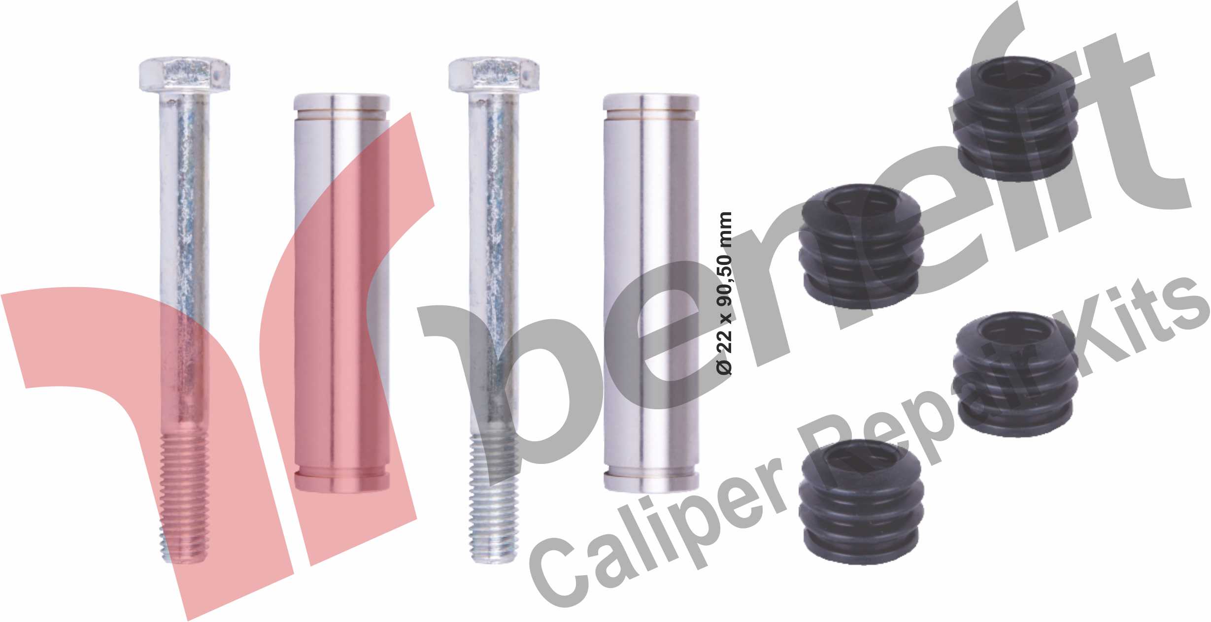 Caliper Guide & Bush Repair Kit
