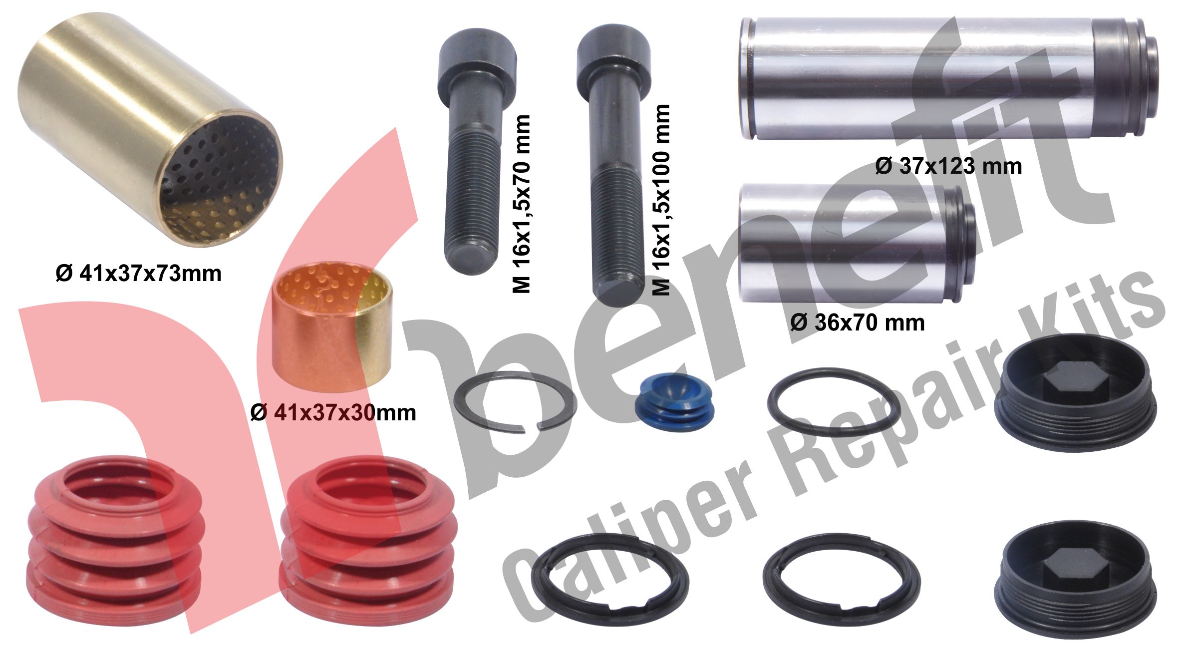 Kaliper Perno Tamir Takımı