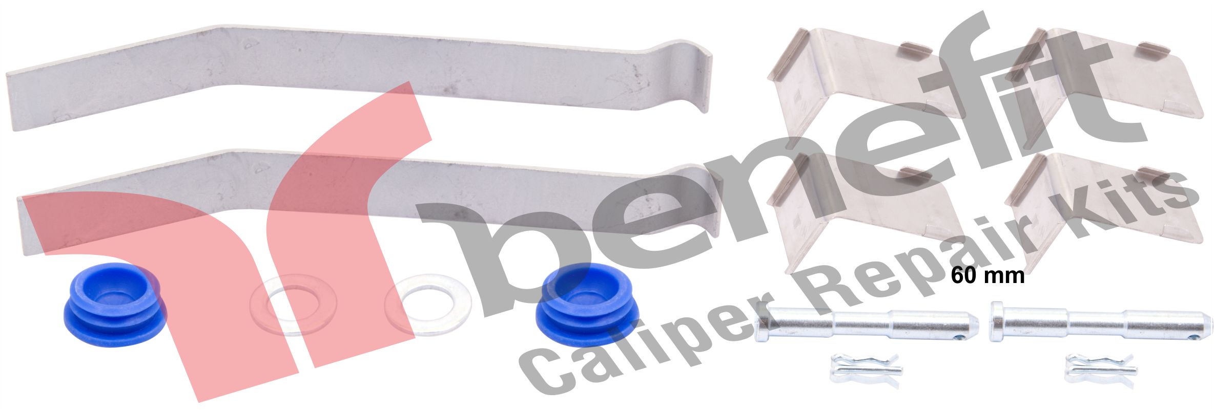 Caliper Retainer Repair Kit 60mm